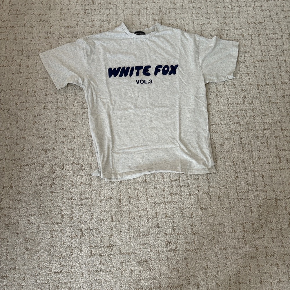 White fox tshirt